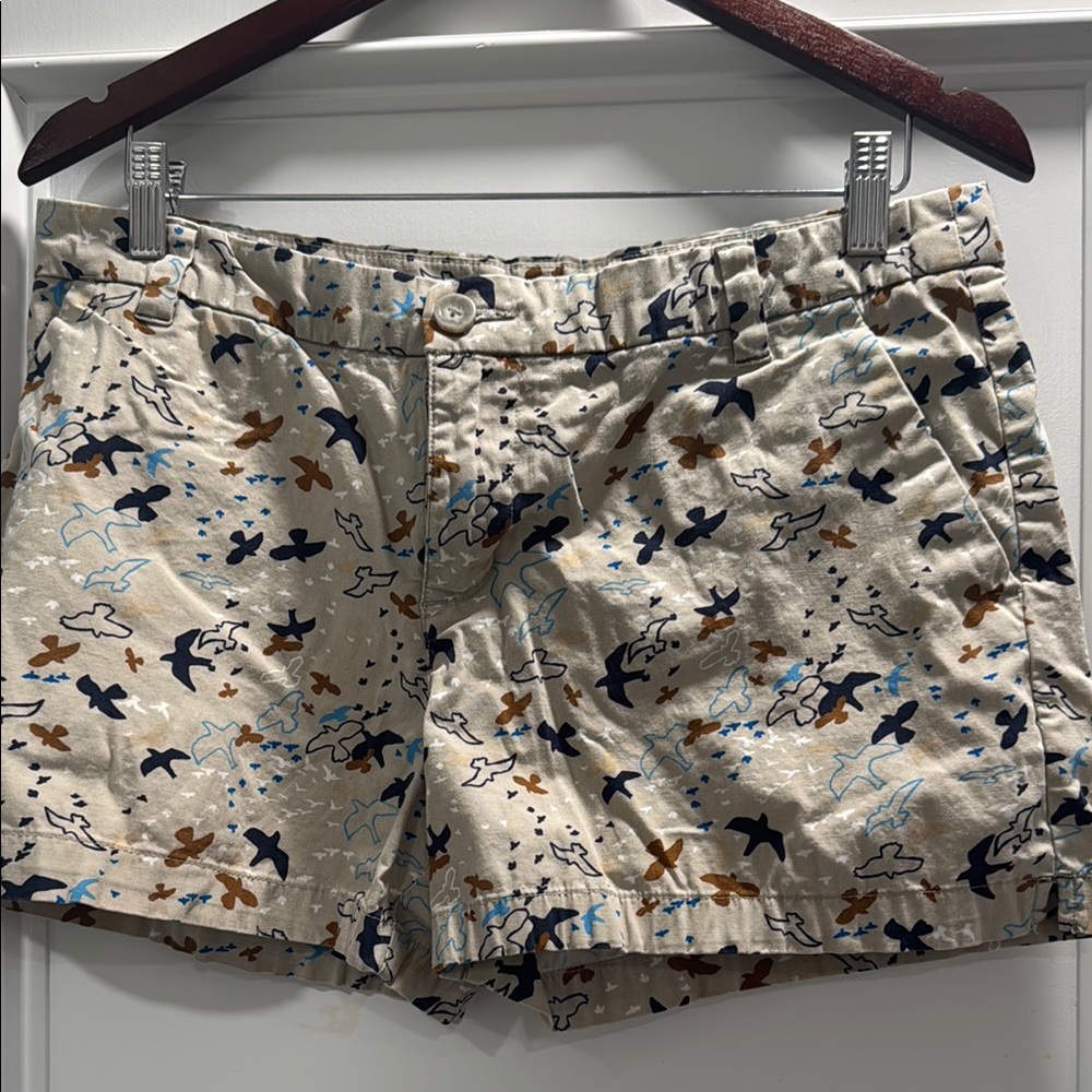 Patagonia Cream and Brown Cargo Shorts